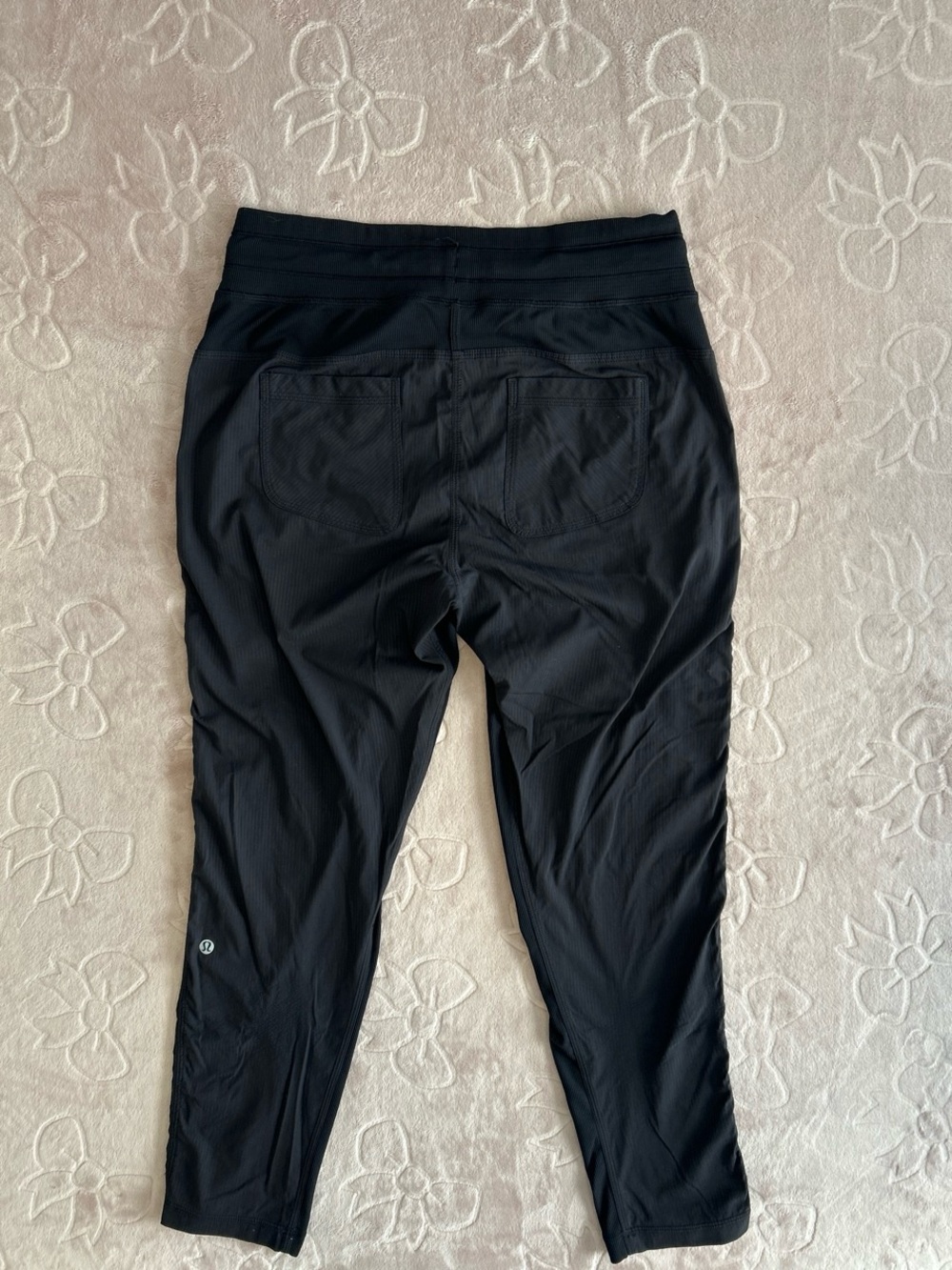 Black Lululemon Street To Studio Pants